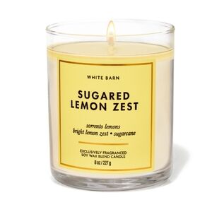 🆕White Barn Yellow Citrus Candle